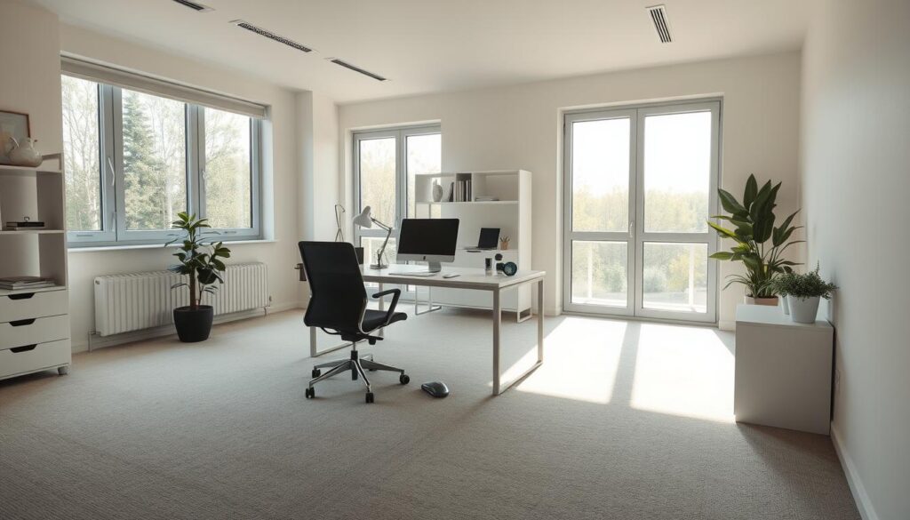 Creating a dust-free workspace