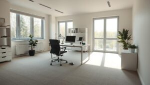 Creating a dust-free workspace