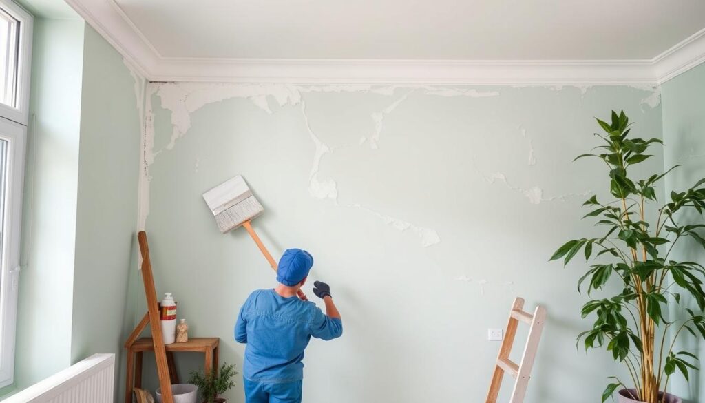 Find professional painters for peeling paint in UK homes