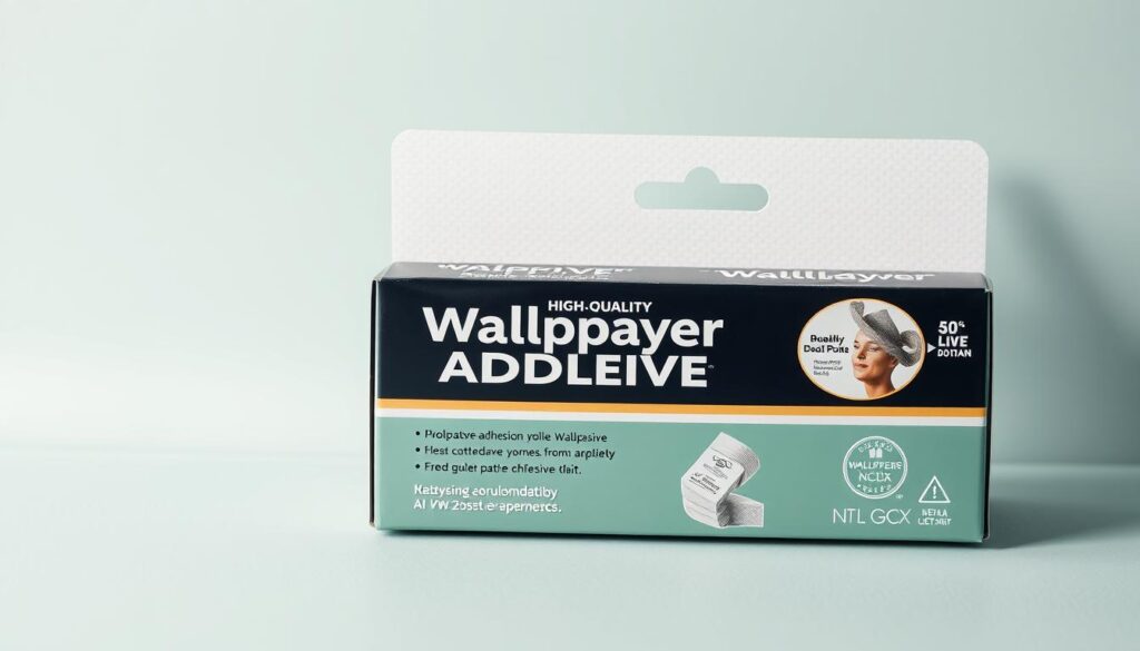 Generate an image of a recommended wallpaper adhesive product.