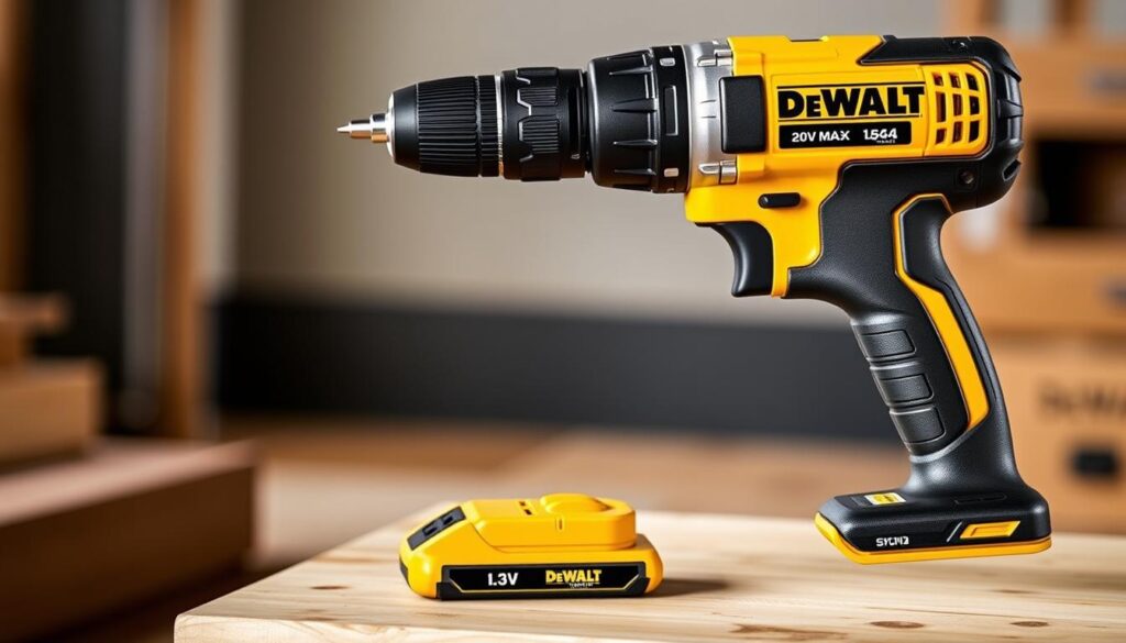 Generate an image of the DeWalt 20V Max Compact Brushless Drill/Driver DCD777C2