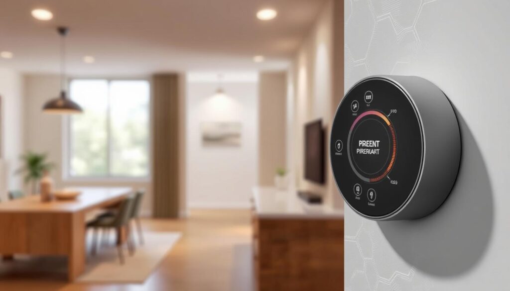 Generate an image of the FireAngel Pro Connected Smart Carbon Monoxide Alarm device