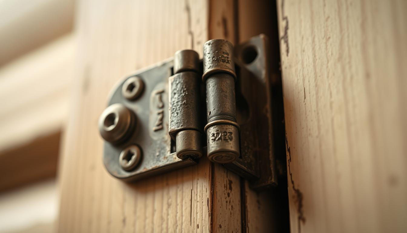 How to fix a squeaky door hinge