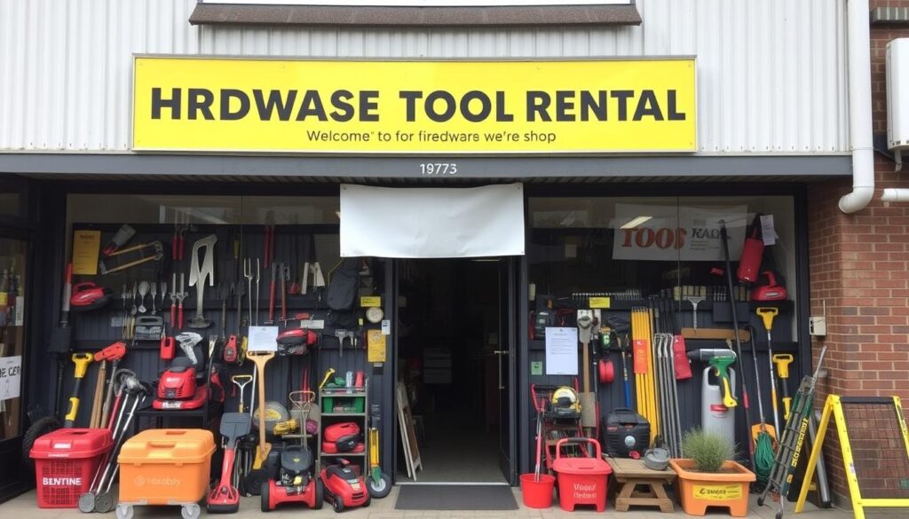 Image of HSS tool hire shop