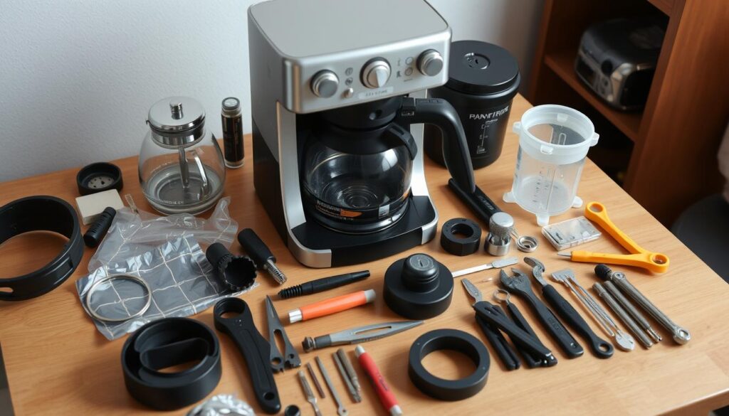 Image of a coffee maker repair kit