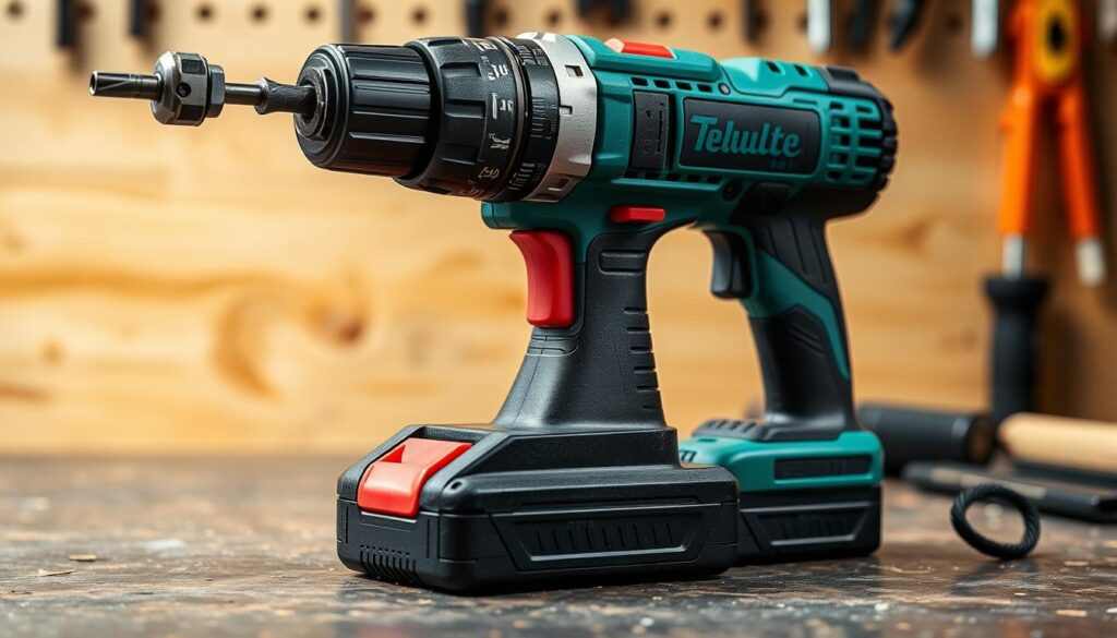 Image of a cordless drill