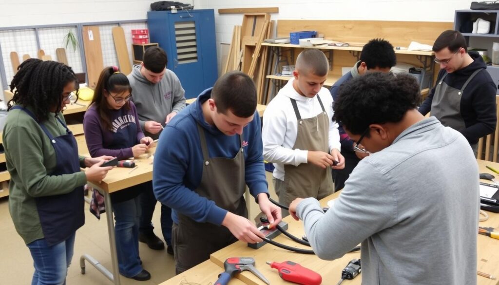 Image of a handyman training course in Sheffield