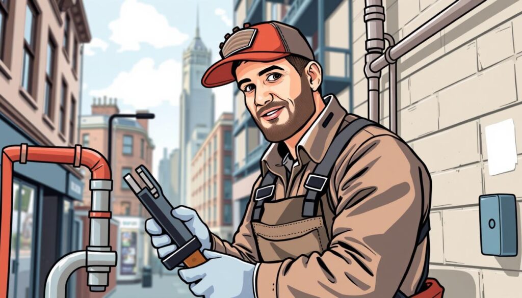 Image of a highly-rated plumber in North London