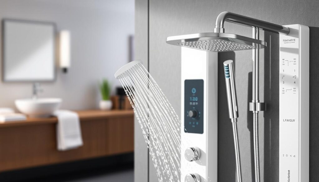 Image of a power shower unit