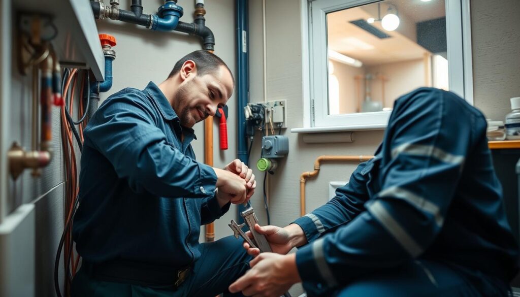 Image of a top-rated plumber in South London