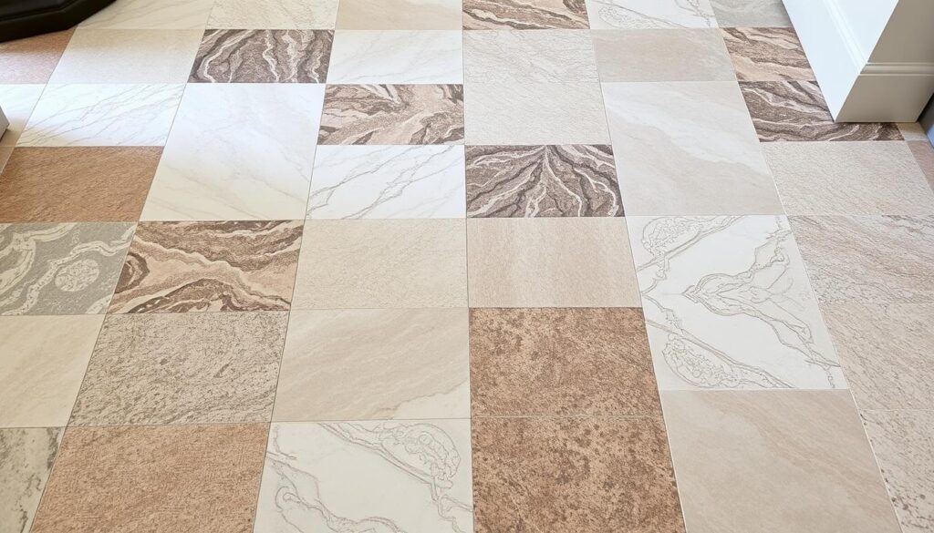 Image of a well-designed floor with various tiling options