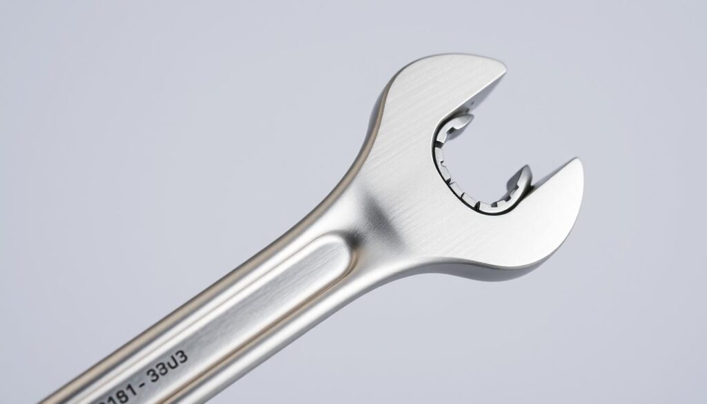 Image of an adjustable wrench