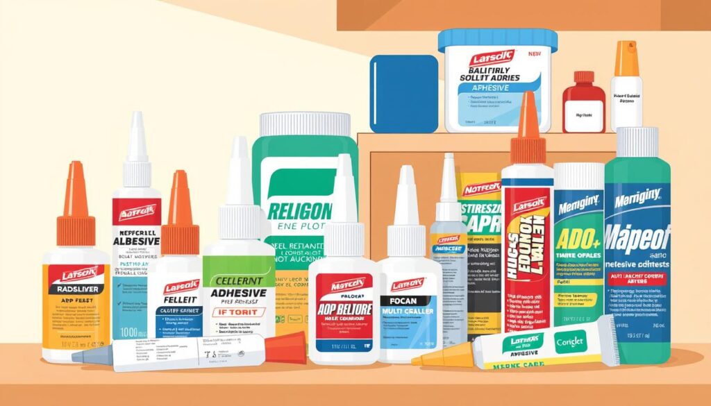 Image of multi-purpose adhesives for home repairs