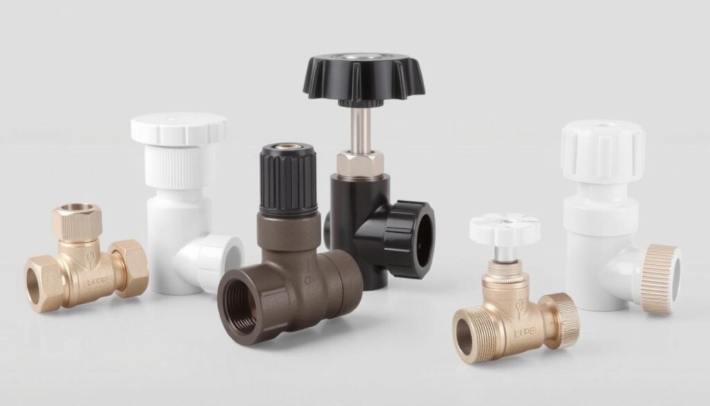 Image of plumbing stop valves