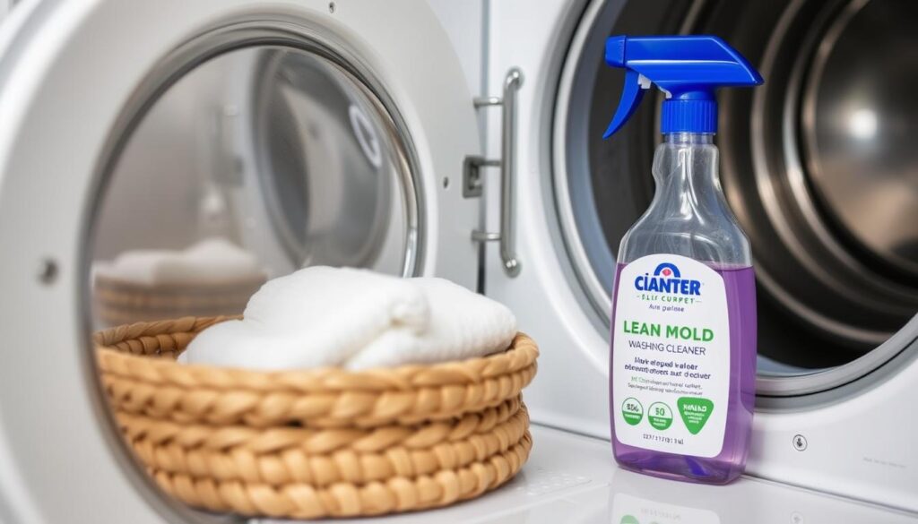 Mould and mildew remover for washing machines