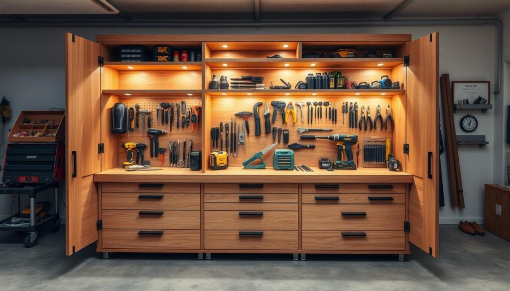 Organizing tools for easy access