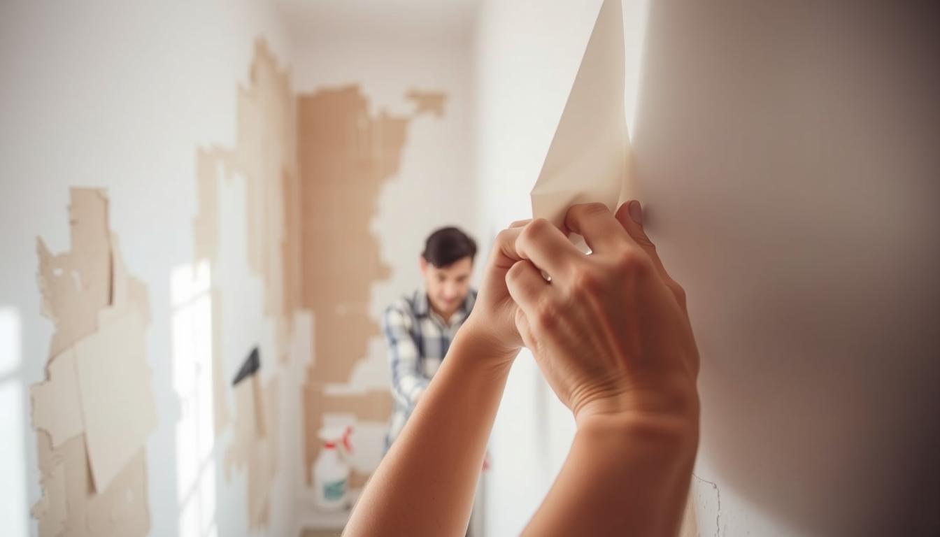 Removing wallpaper without damaging walls