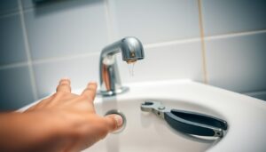 Repairing a leaky faucet