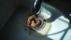 Unblocking a kitchen sink drain