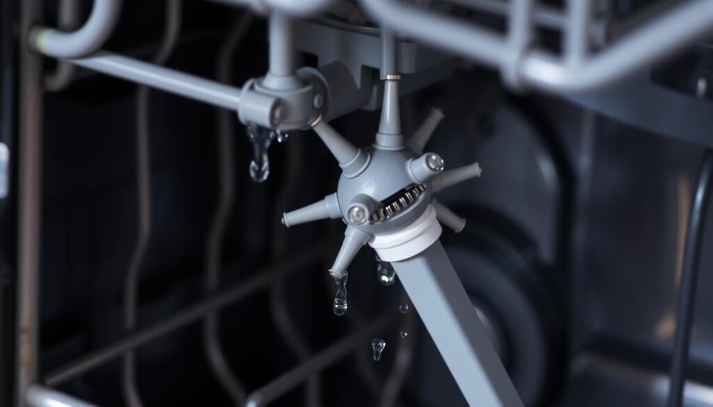 dishwasher spray arm not spinning fix
