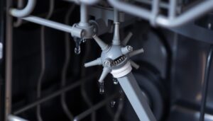 dishwasher spray arm not spinning fix