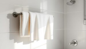 fix loose bathroom towel rail