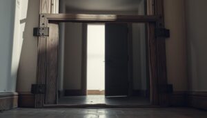 fixing a misaligned door frame
