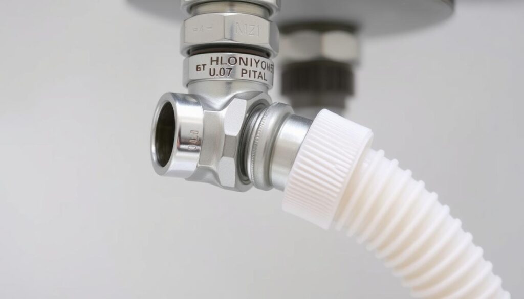 install flexible sink hose