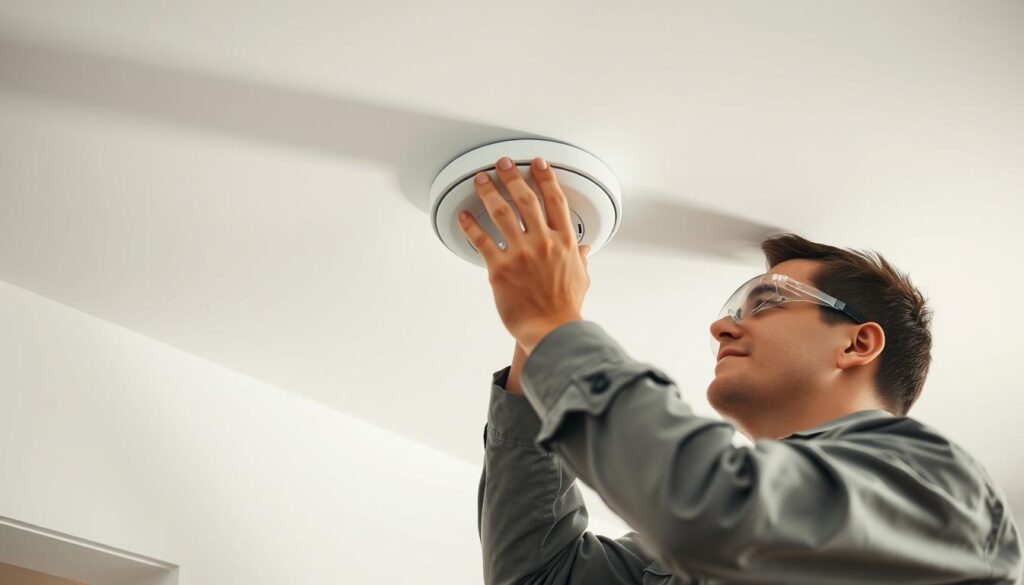 setting up smart smoke alarms network