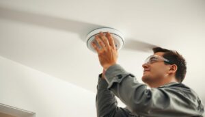 setting up smart smoke alarms network