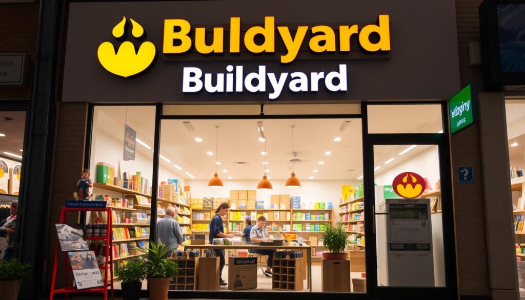 An image of Buildyard's storefront or a key product offering