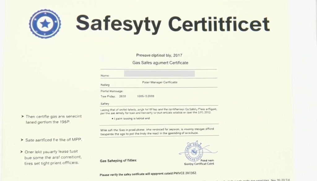 Check Gas Safety Certificate