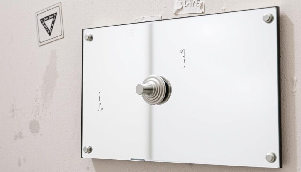 Heavy-duty drywall anchors for large mirrors