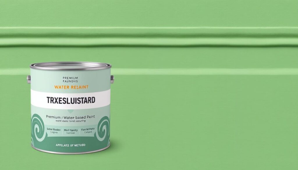 High-quality water-based paint for skirting boards