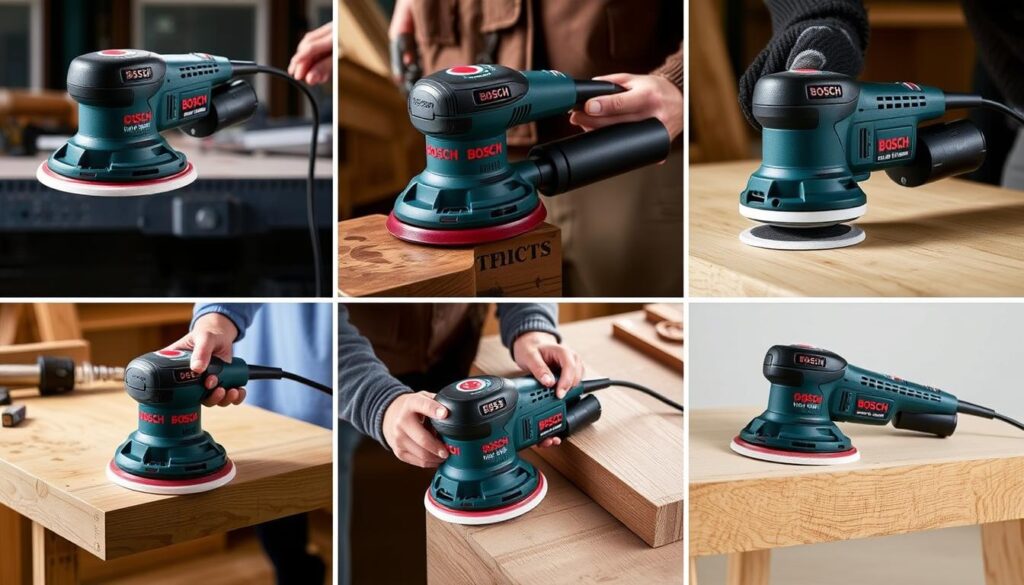 Image of Bosch GEX random-orbit sander models