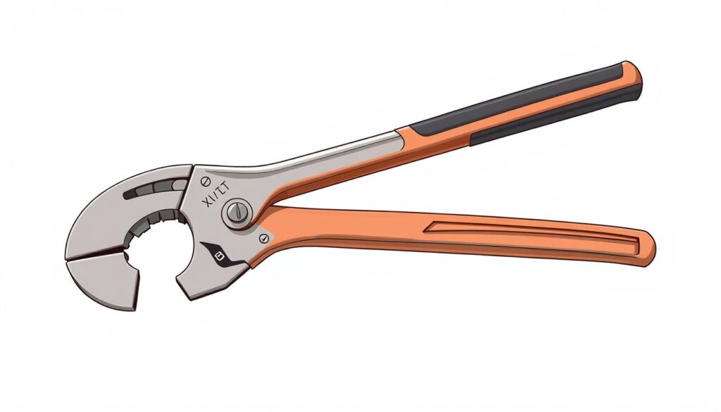 Image of a plumbing pipe cutter tool
