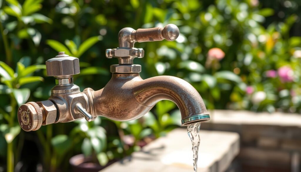 Image of outdoor tap fittings