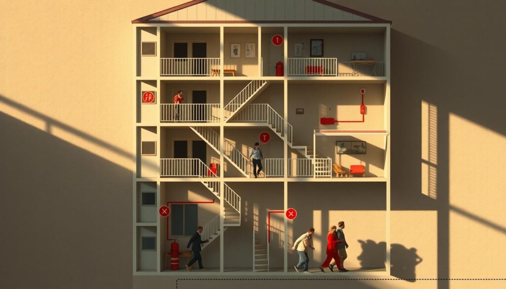create household fire-escape plan