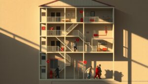 create household fire-escape plan