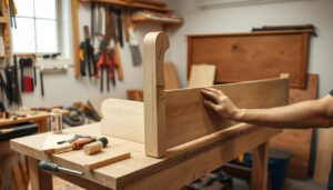fix cracked wooden headboard