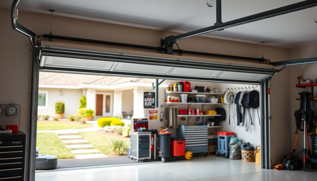 garage door security reinforcement