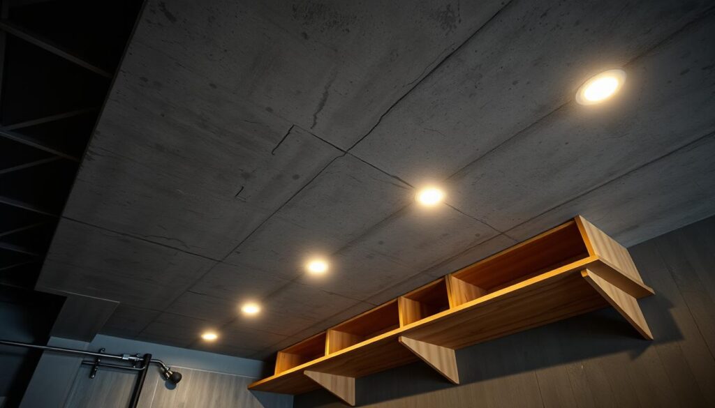 install french cleat ceiling storage