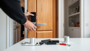 install keyless smart lock