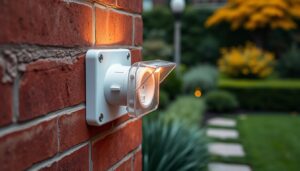 install outdoor weatherproof socket