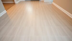 install self-adhesive vinyl tiles