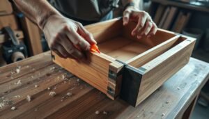 reglue dovetail drawer joints