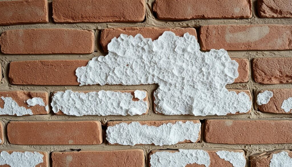 remove efflorescence from brick