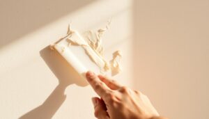 remove wallpaper adhesive residue