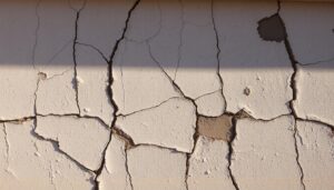 repair cracked exterior render