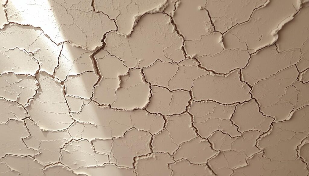 repair hairline crack in ceiling plaster